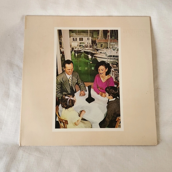 Led Zeppelin Presence Vinyl Record LP Album SS 8416 [1976] SWAN SONG EMBOSSED - Picture 2 of 12